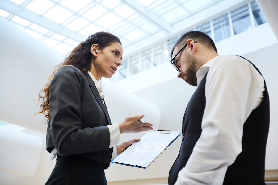 Business Partners Having a Dispute